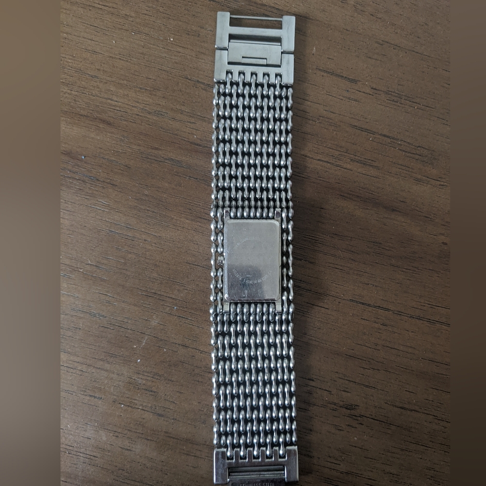 Dkny Silver Rectangular Watch - image 3